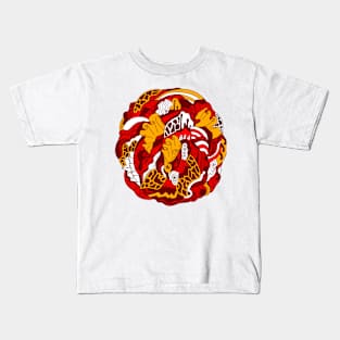 Orad Abstract Wave of Thoughts No 1 Kids T-Shirt